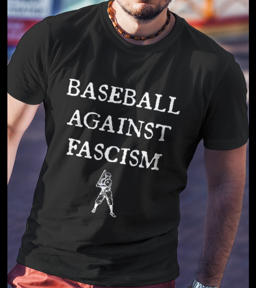 Baseball Against Fascism Los Angeles Dodgers T-Shirt