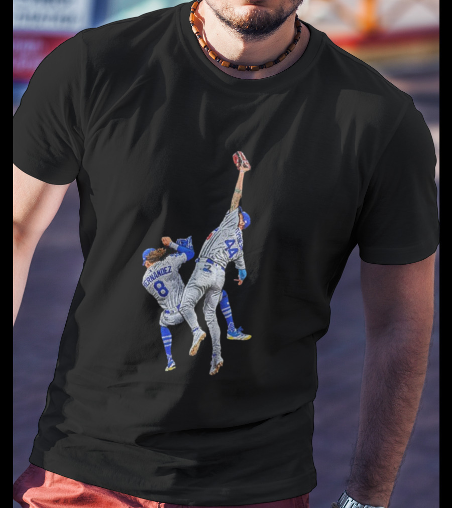 Kike Hernandez Vs Andy Pages The Catch Dodgers 2025 World Series Champions T-Shirt