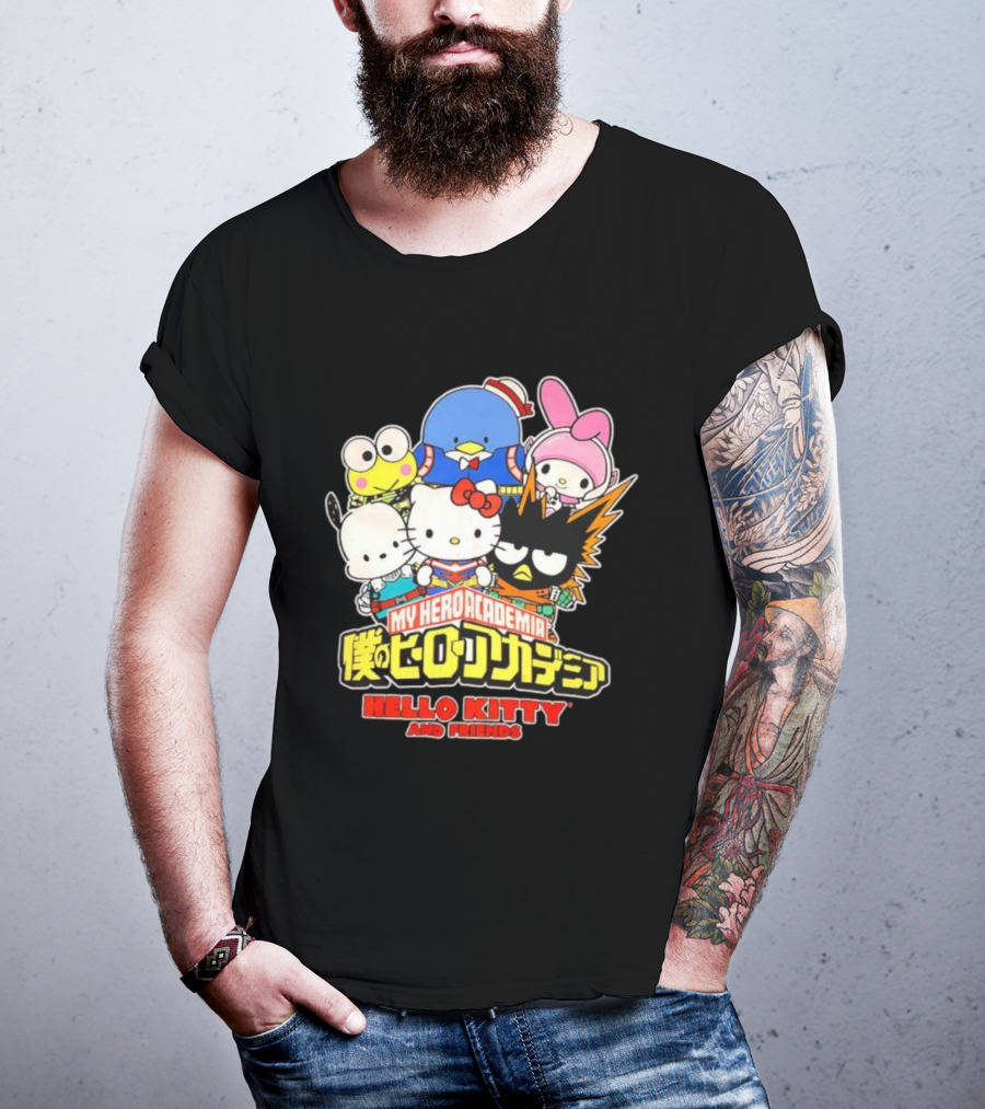 My Hero Academia Boku No Hiro Akademia Hello Kitty And Friends T-Shirt
