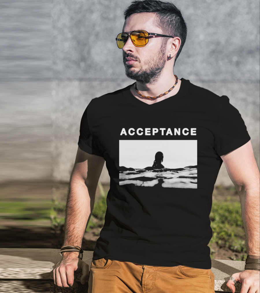 ACCEPTANCE Wild Free Ocean Silhouette T-Shirt