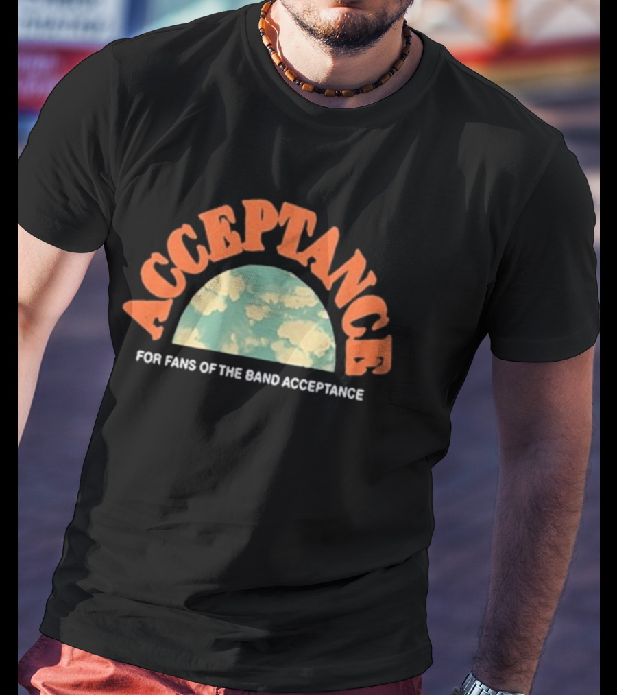 ACCEPTANCE Clouds Logo For Fans Of The Band Acceptance T-Shirt