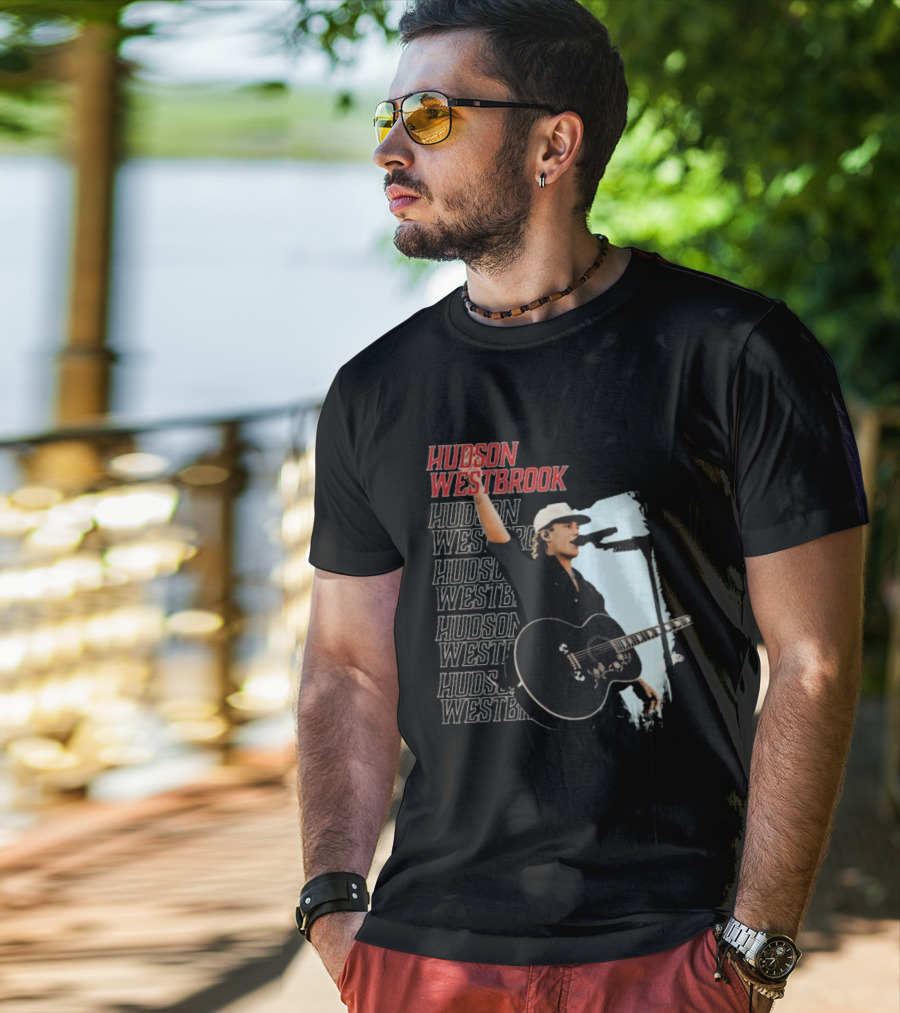 Hudson Westbrook Encore Performance Guitar Microphone T-Shirt