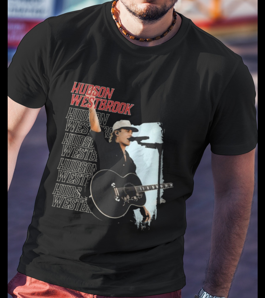 Hudson Westbrook Encore Performance Guitar Microphone T-Shirt