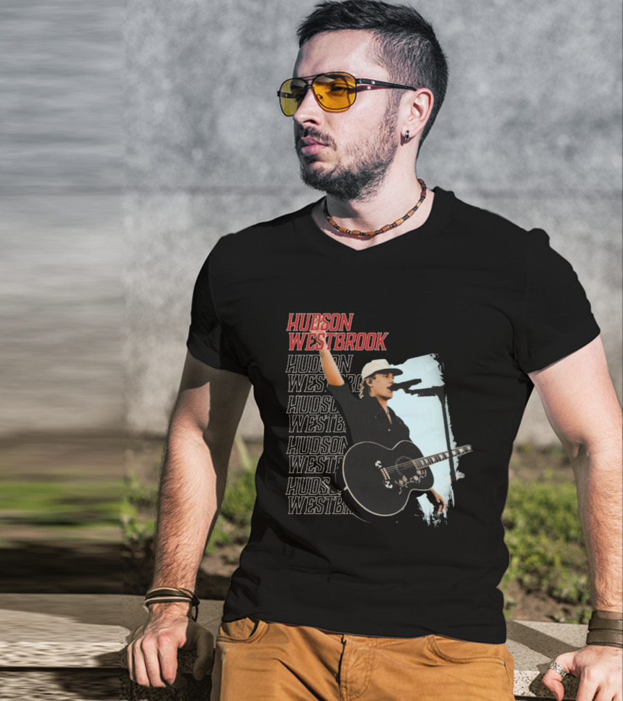 Hudson Westbrook Encore Performance Guitar Microphone T-Shirt