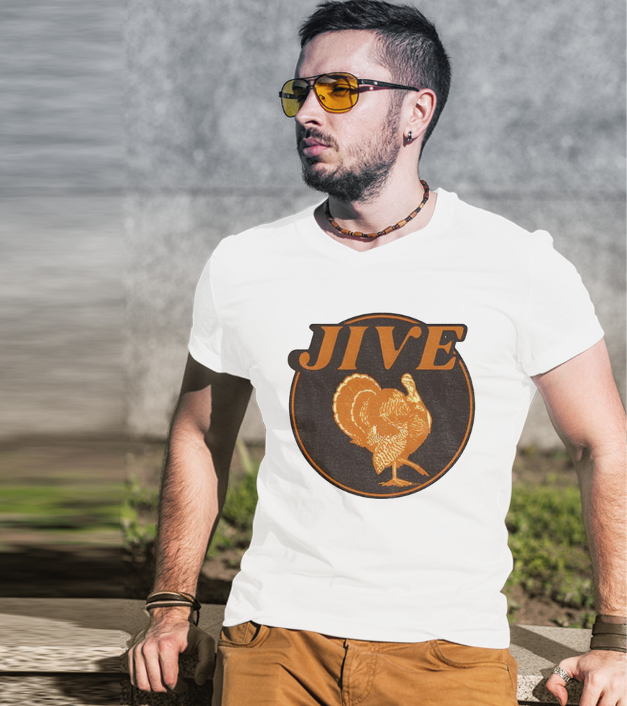 Jive Turkey Retro Style Thanksgiving Humor T-Shirt