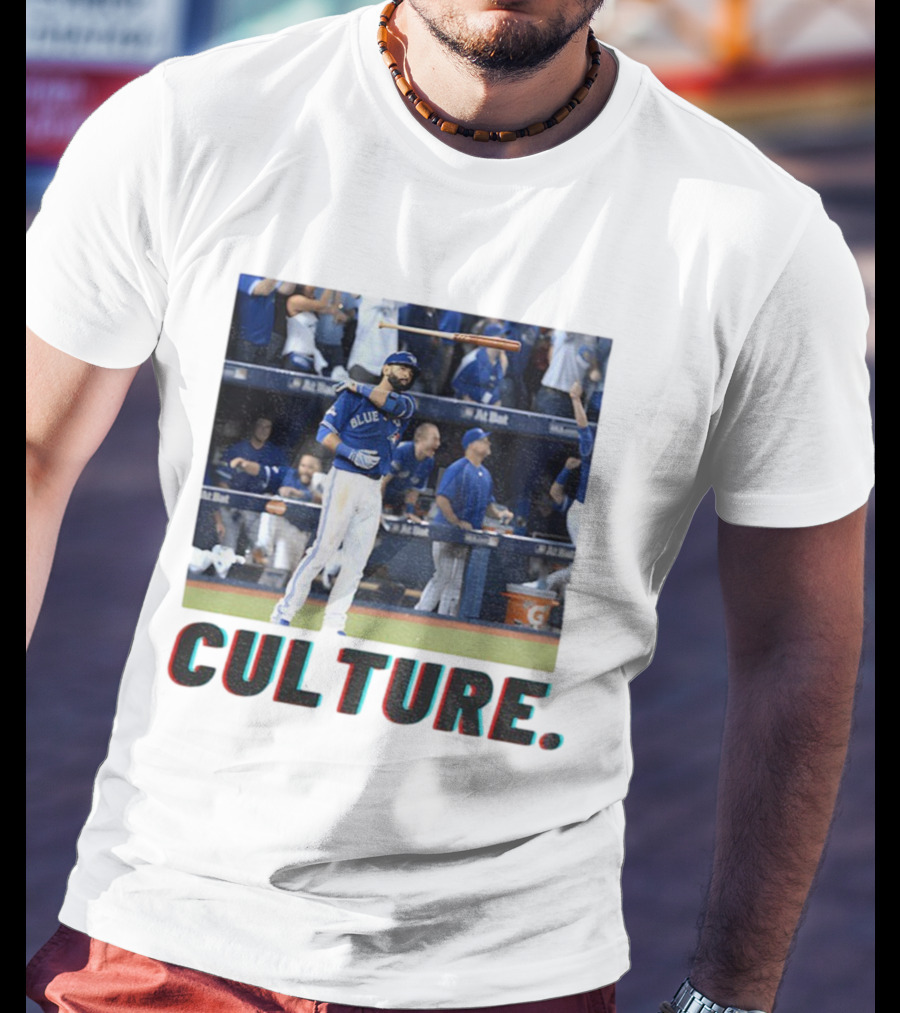 Blue Jays Jose Bautista Iconic Bat Flip Culture Celebration T-Shirt