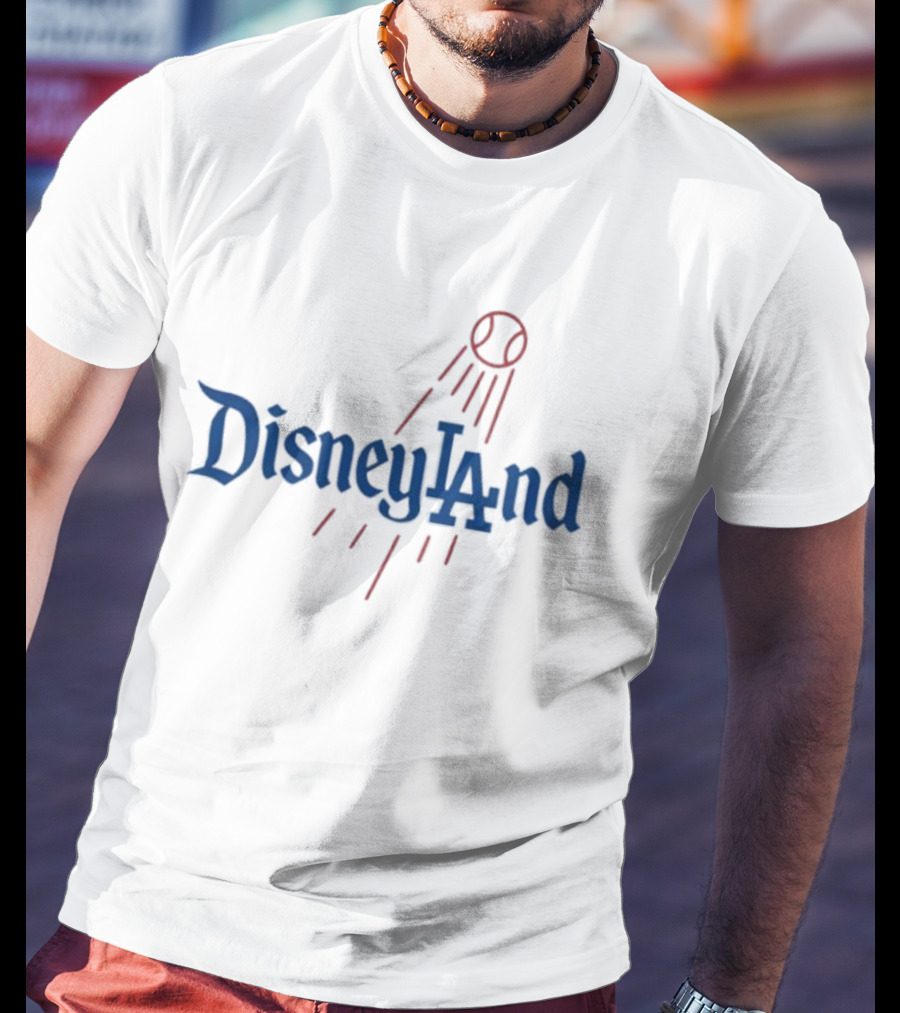 Disneyland LA Baseball Dodgers T-Shirt