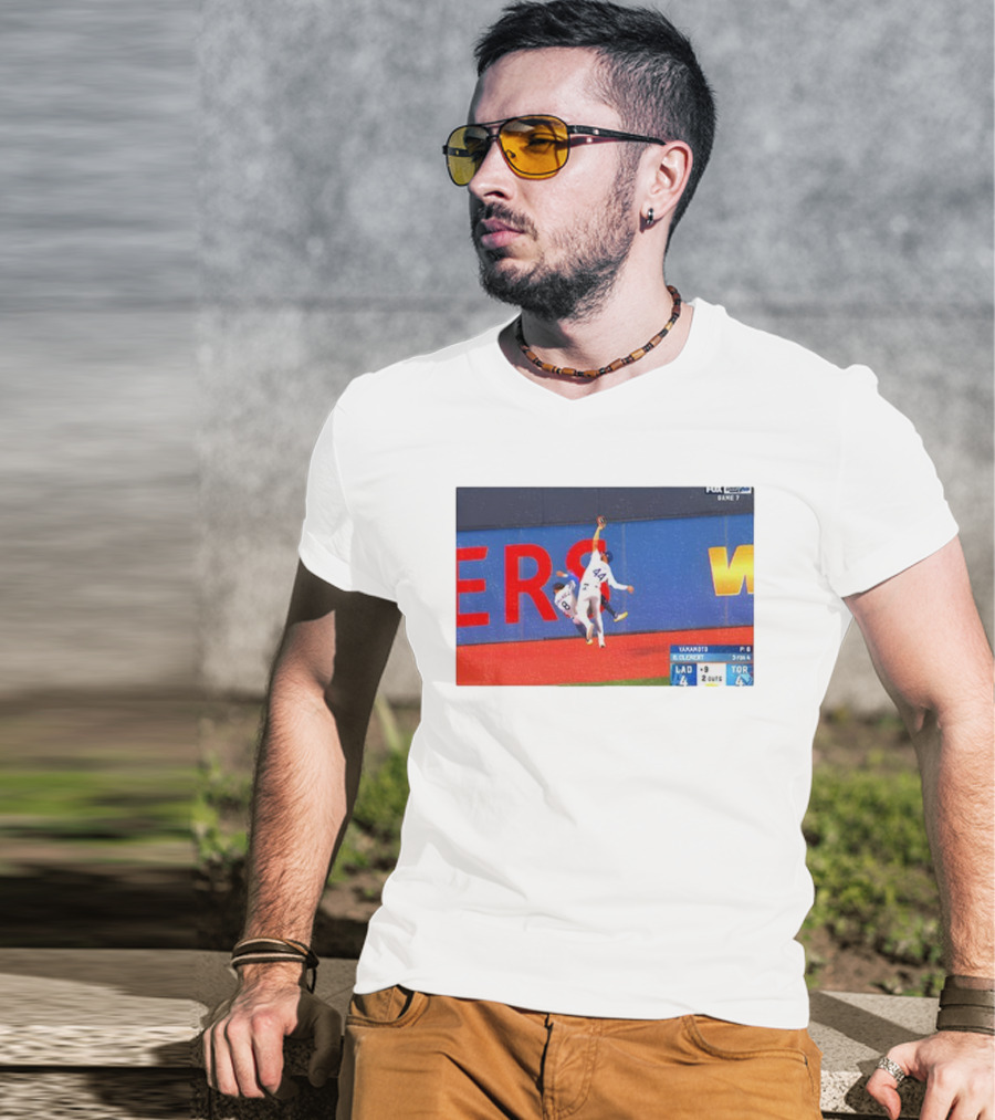 Andy Pages Game-Winning Catch Dodgers World Series 2025 Champions Game 7 T-Shirt