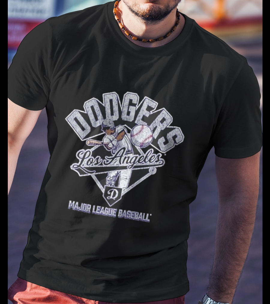 Los Angeles Dodgers Major League Baseball Batting Practice 2025 T-Shirt