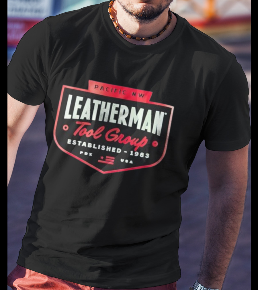 Pacific NW Leatherman Tool Group Established 1983 PDX USA T-Shirt