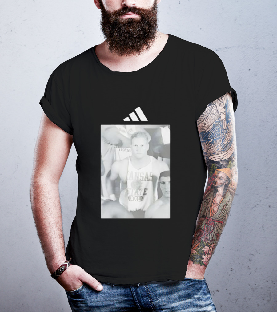 Kansas State Football XXL Joey McGuire Kirby Hocutt T-Shirt