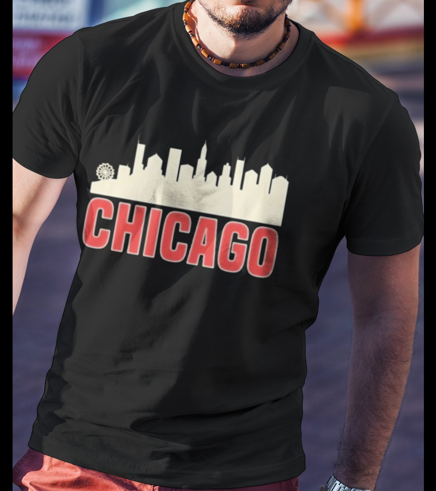 The Conners Jackie Harris Chicago Skyline T-Shirt
