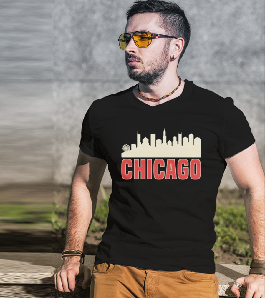 The Conners Jackie Harris Chicago Skyline T-Shirt