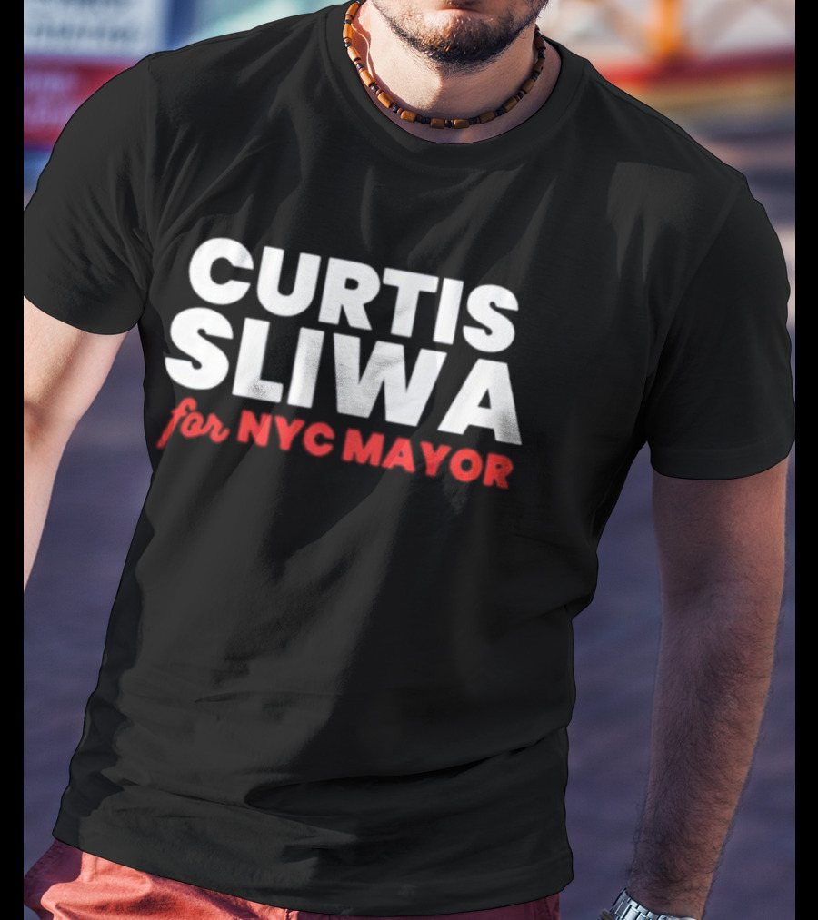 Curtis Sliwa For NYC Mayor Campaign T-Shirt