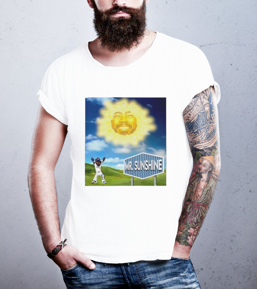 Dodgers Celebration Mini Mr. Sunshine LA Baseball Player T-Shirt