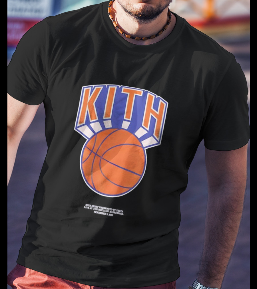 Kith New York Knicks Retro NY Nelson Basketball T-Shirt