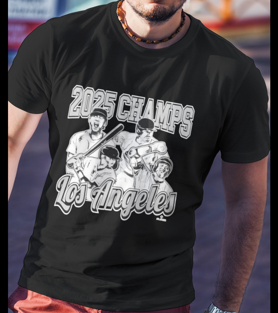 Los Angeles 2025 Champs Baseball Team Triumph T-Shirt