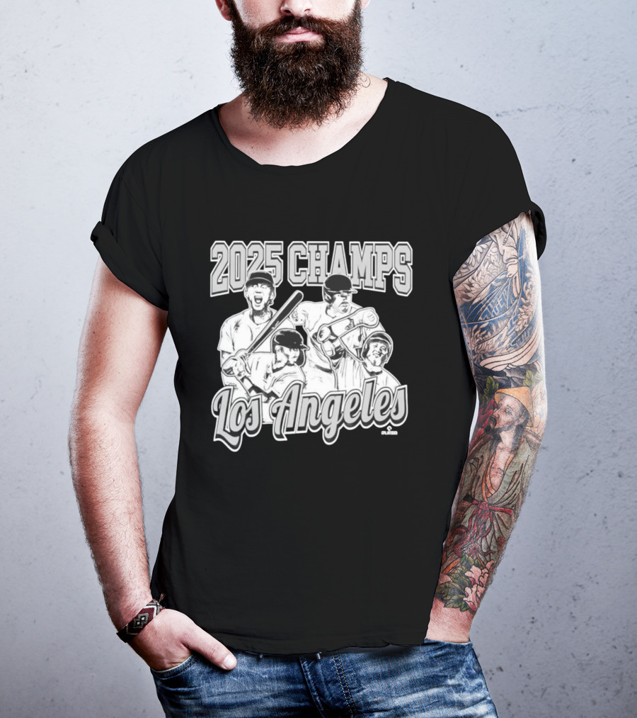 Los Angeles 2025 Champs Baseball Team Triumph T-Shirt