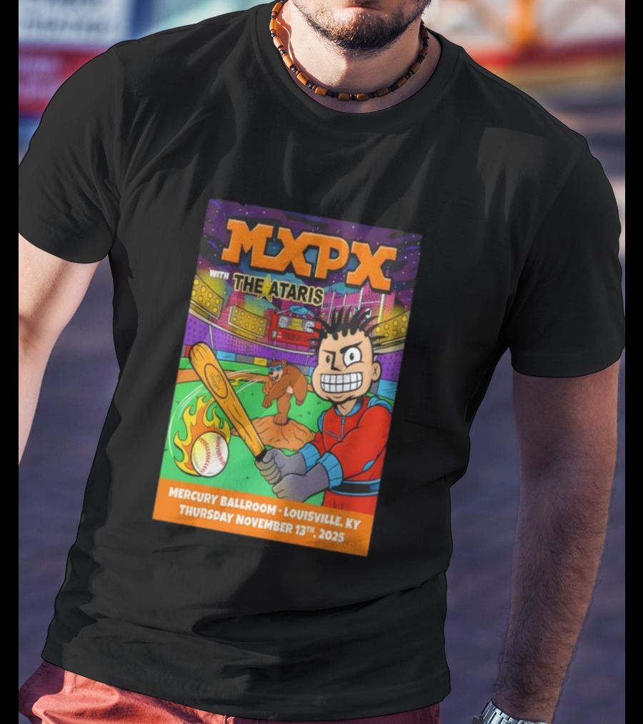 MXPX With The Ataris Concert Nov 13 2025 Mercury Ballroom Louisville KY T-Shirt