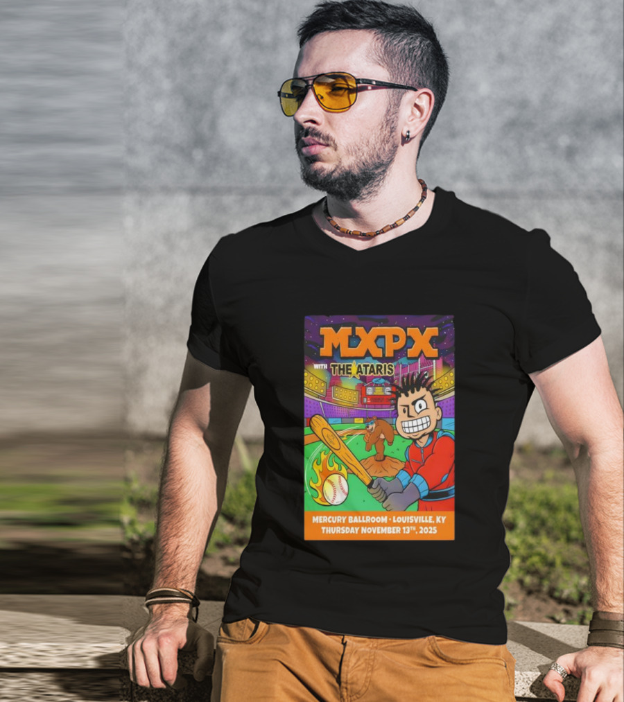 MXPX With The Ataris Concert Nov 13 2025 Mercury Ballroom Louisville KY T-Shirt