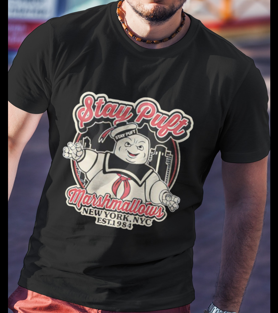 Stay Puft Marshmallows New York NYC Est 1984 T-Shirt