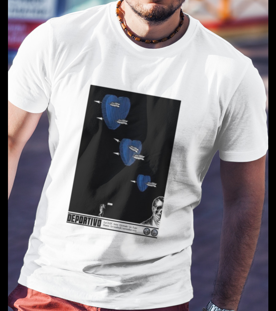 DEPORTIVO La Clef Saint-Germain-en-Laye France November 7 2025 T-Shirt