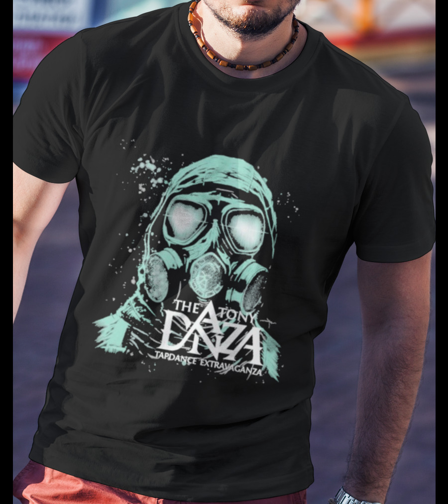 The Tony Danza Tapdance Extravaganza Gas Mask Art Style T-Shirt