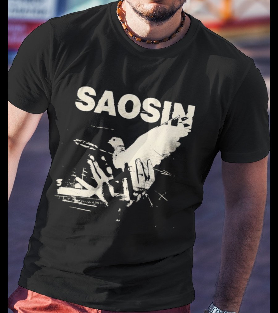 SAOSIN Bird Imagery Vintage Style T-Shirt