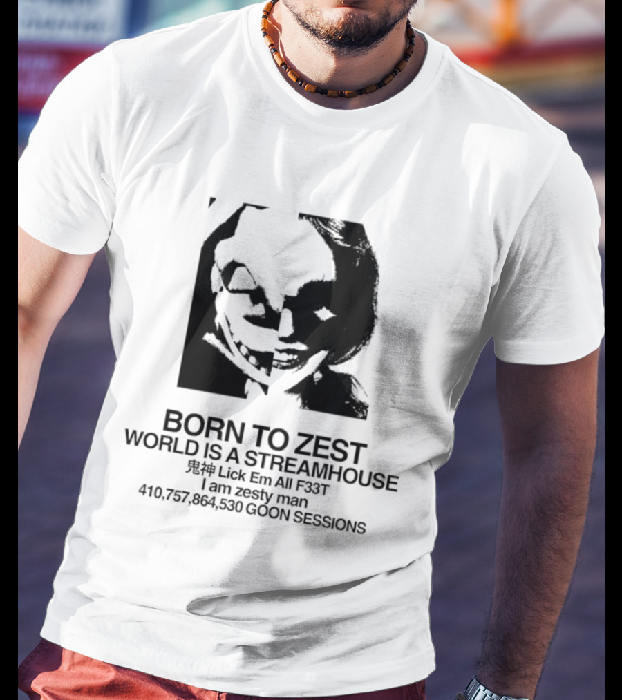 Born To Zest World Is A Streamhouse Bicycle Infinity Zesty Symphony Electric Cooperation T-Shirt