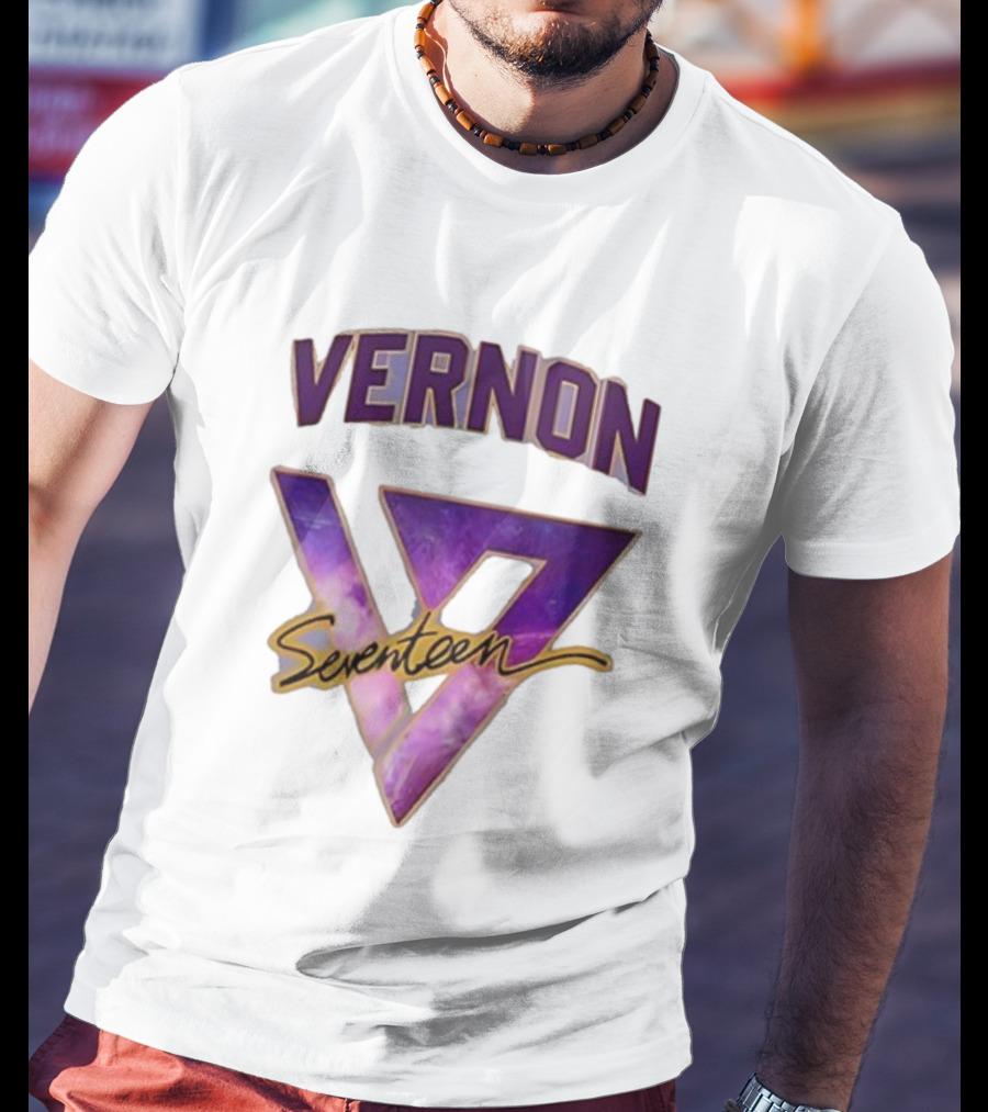Seventeen World Tour Vernon Collaboration With Los Angeles Lakers T-Shirt