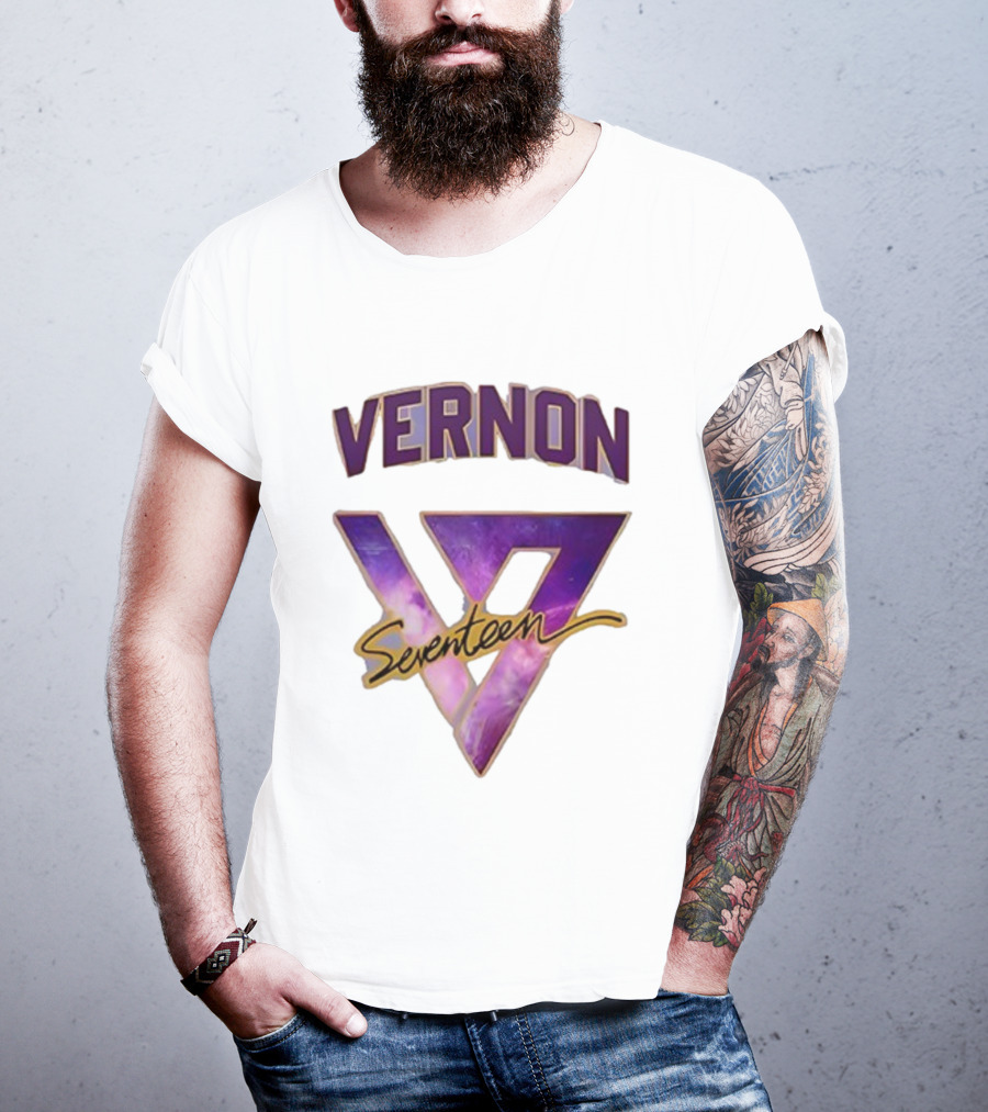 Seventeen World Tour Vernon Collaboration With Los Angeles Lakers T-Shirt
