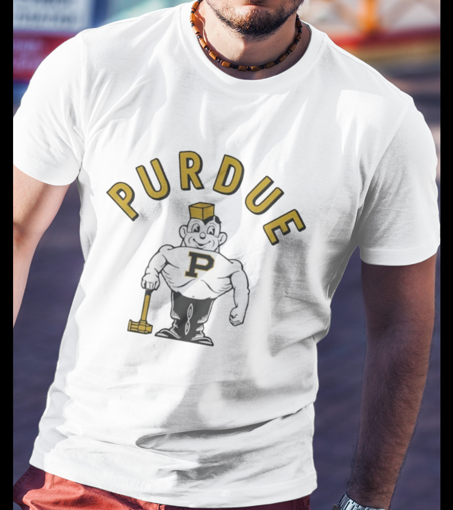 Purdue Pete Boilermakers Merchandise Visual T-Shirt