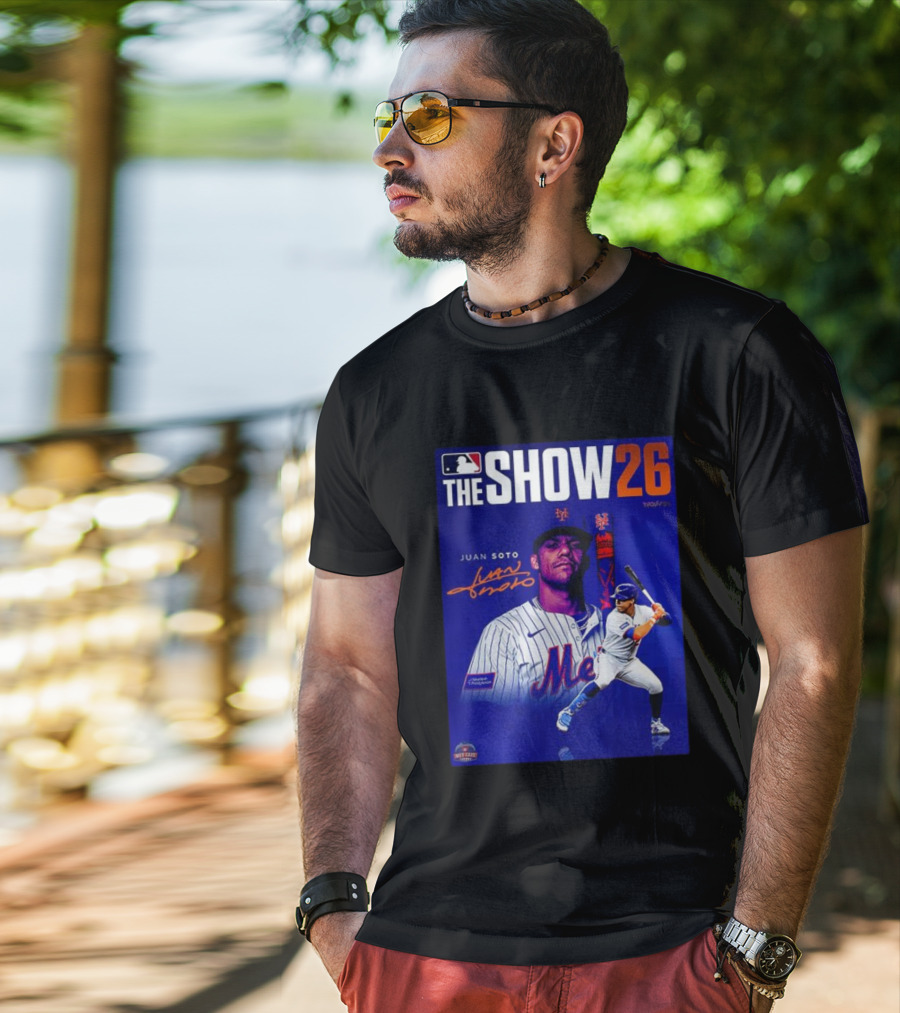 The Show 26 Juan Soto Mets Signature Edition MLB T-Shirt