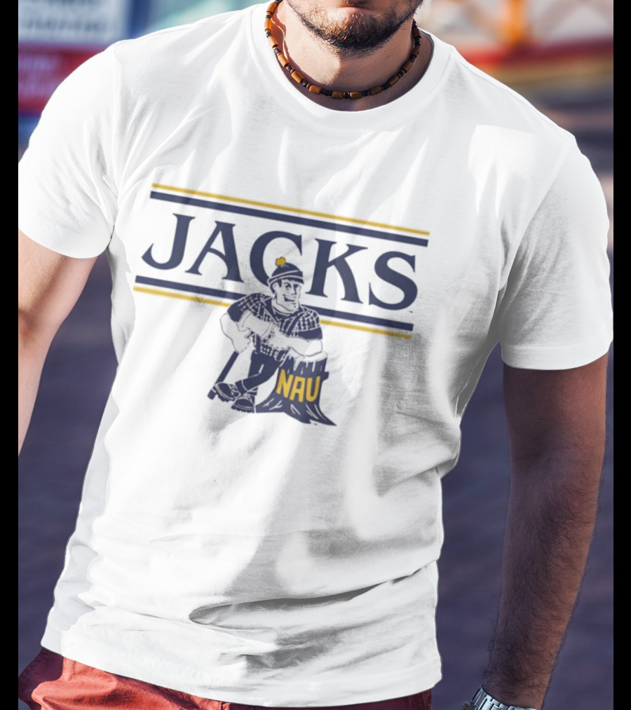 Northern Arizona Lumberjacks NAU Retro Jacks Timber Design T-Shirt