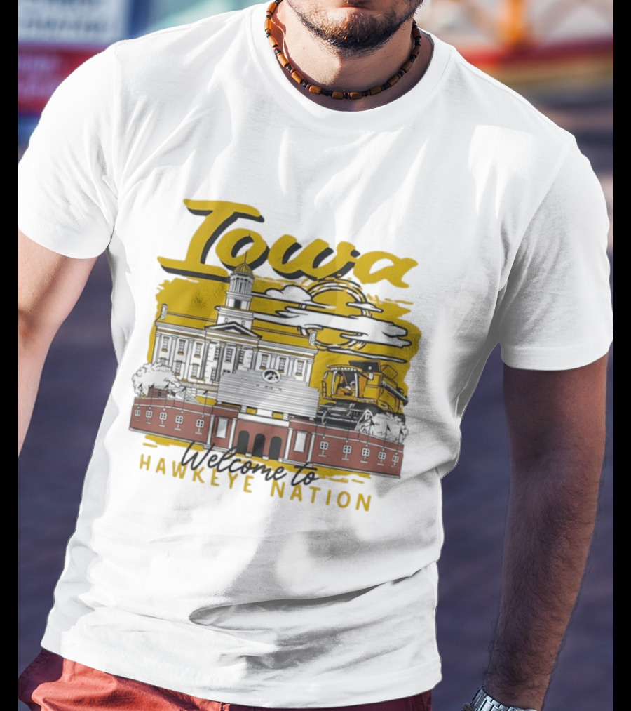 Iowa Welcome To Hawkeye Nation T-Shirt