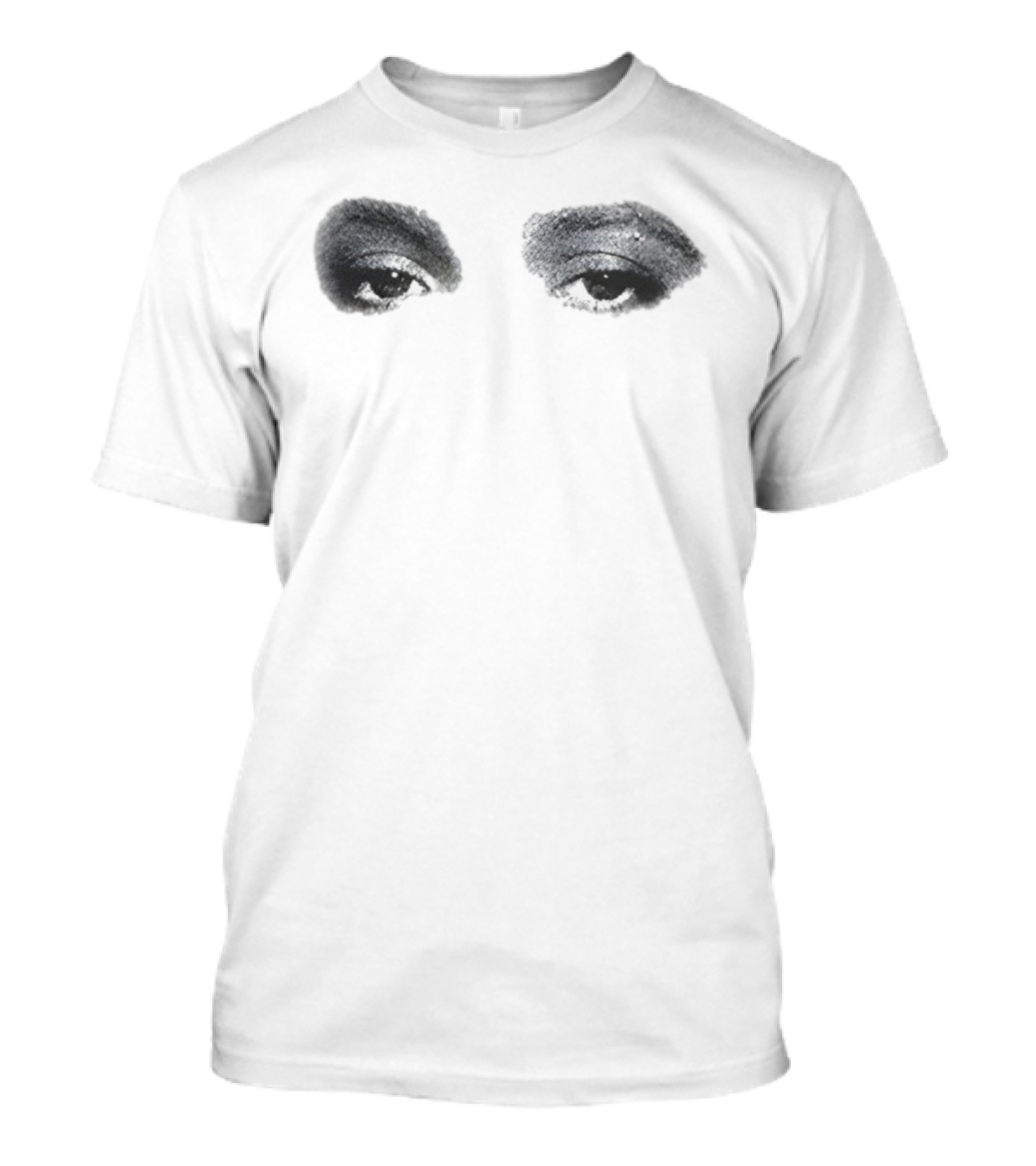 Young Miko DND Eyes Black And White Design T-Shirt