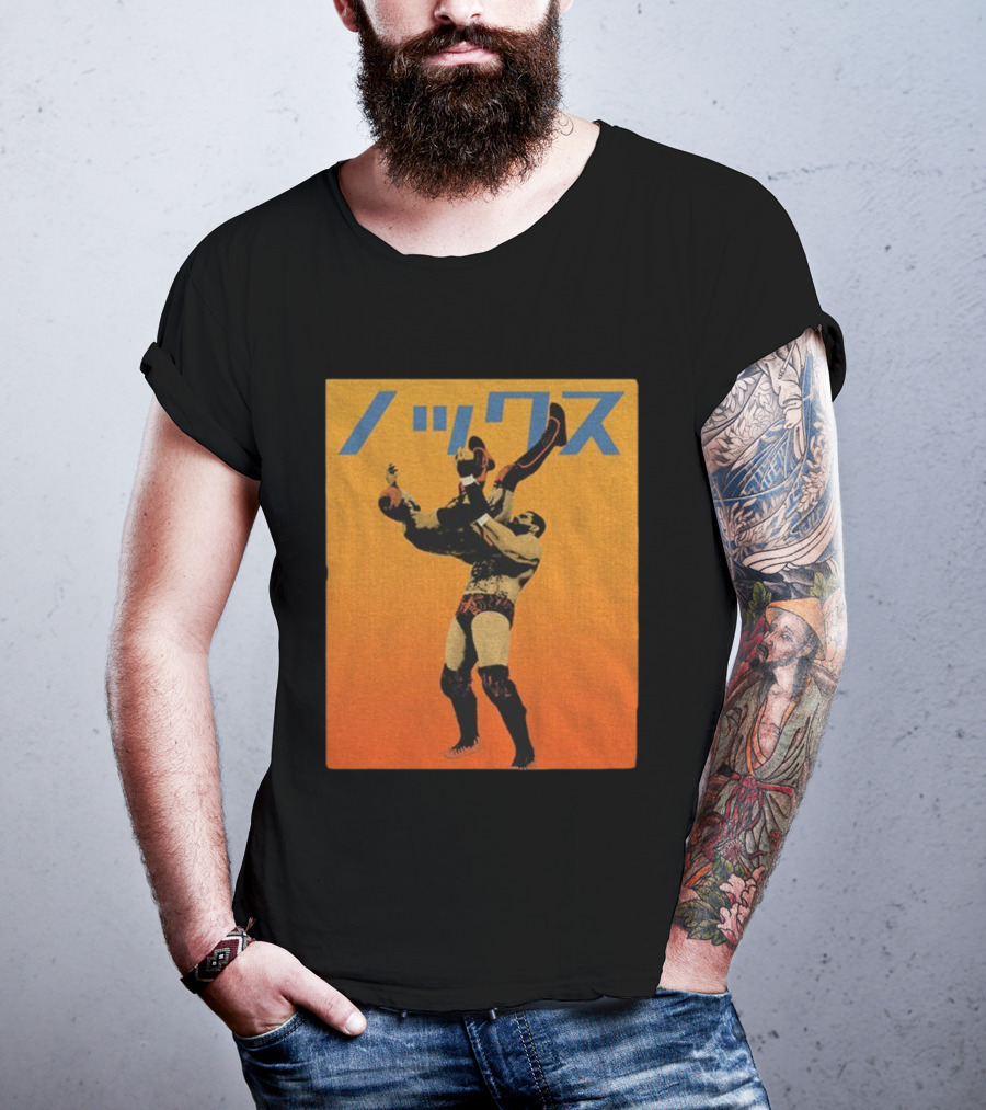 Knox Powerbombing Wrestling Move Kevin Blackwood T-Shirt