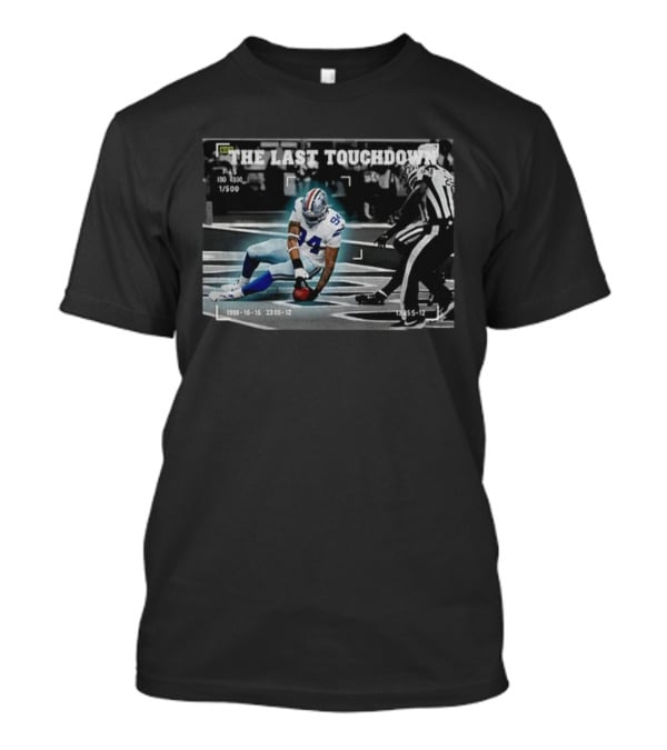 Marshawn Kneeland The Last Touchdown Football 94 Dallas Cowboys October 15 1998 T-Shirt