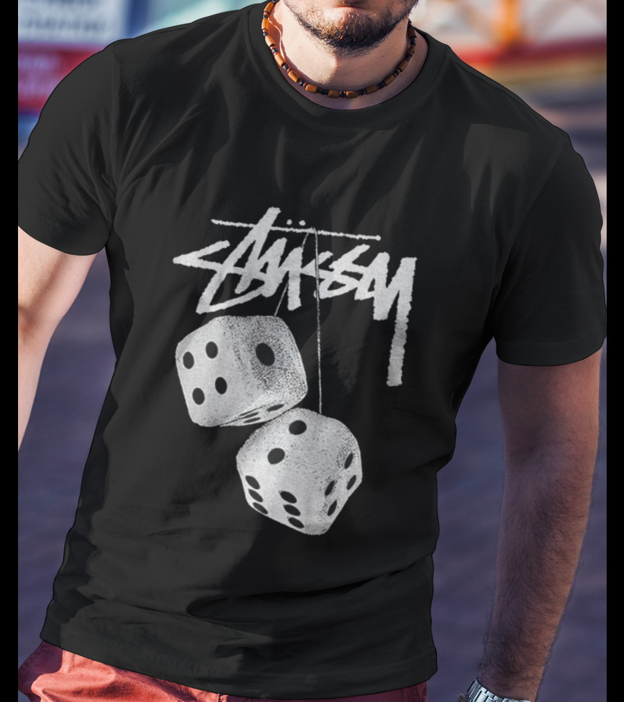 Stussy Hanging Dice Vintage Style T-Shirt