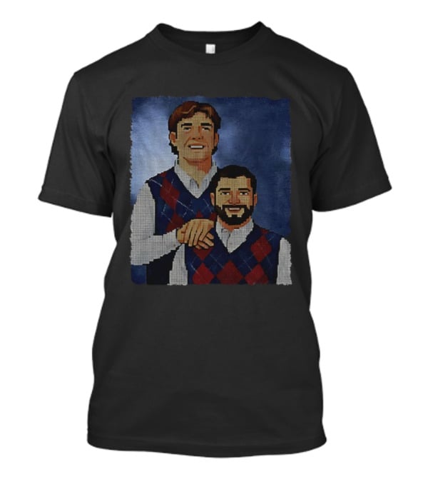 Jaxson Dart Cam Skattebo Vintage New York Football Step Brothers Style T-Shirt