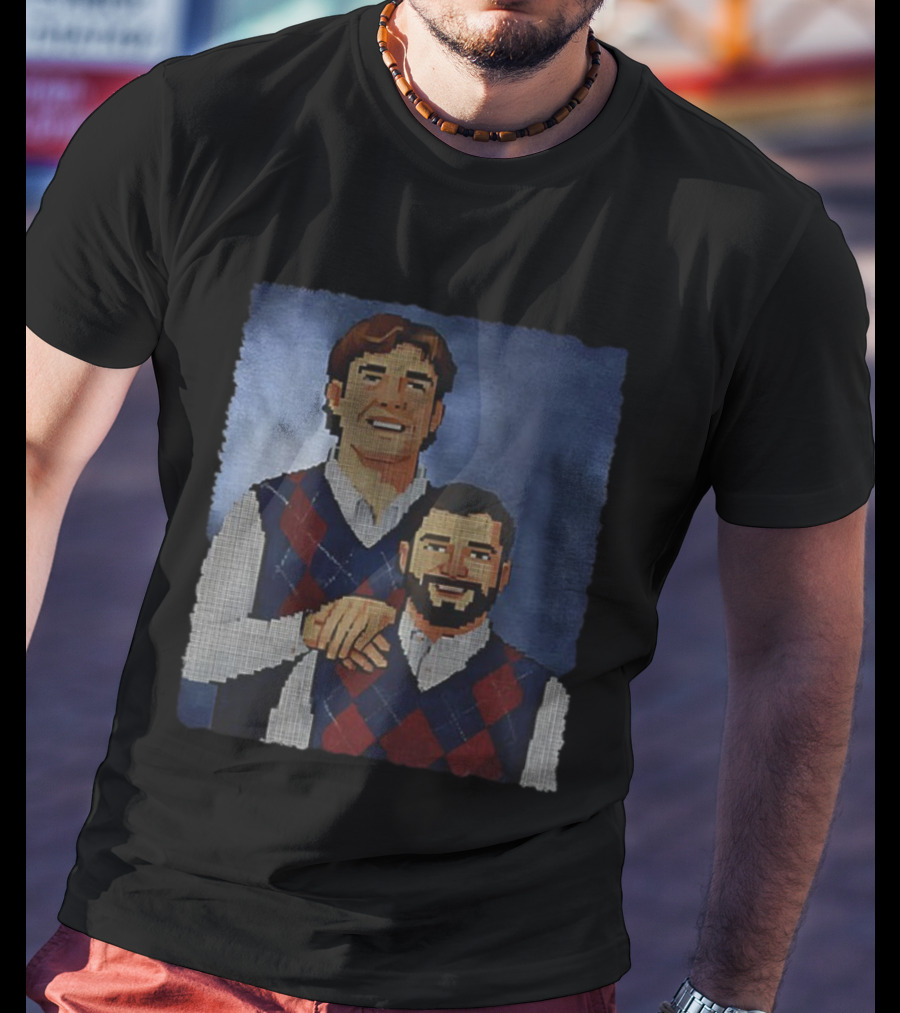 Jaxson Dart Cam Skattebo Vintage New York Football Step Brothers Style T-Shirt