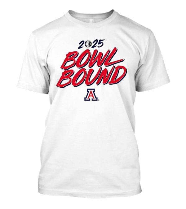 Arizona Wildcats 2025 Bowl Bound A T-Shirt