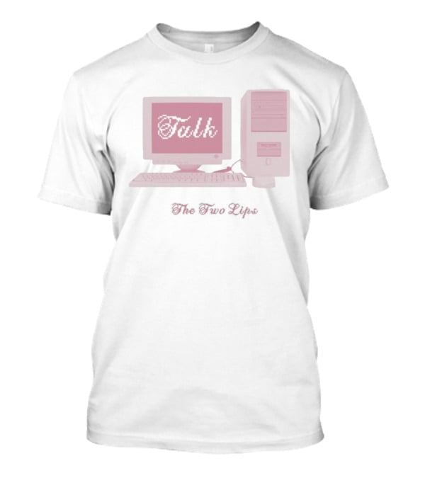 Talk The Two Lips Computer T-Shirt
