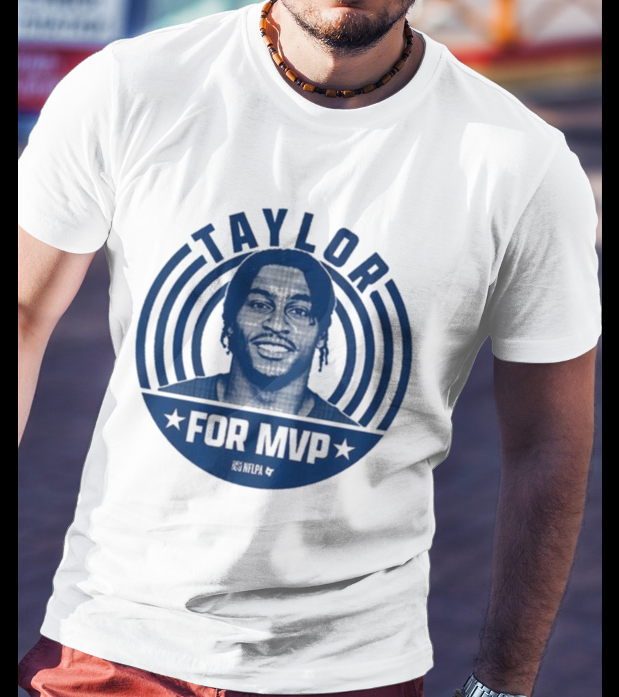 Taylor For MVP NFLPA Indianapolis Colts T-Shirt