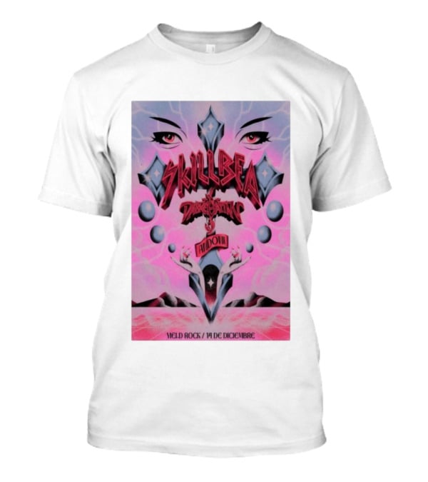 Skillbea Dark Satanic Andow Yield Rock 14 De Diciembre T-Shirt