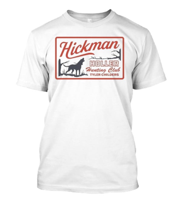 Hickman Holler Hunting Club Tyler Childers Wolf Trees T-Shirt