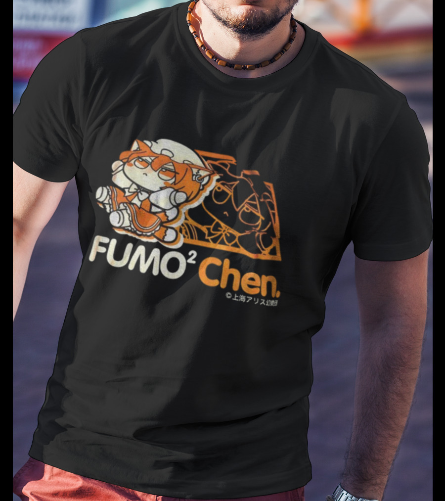 FUMO² Chen Touhou Project Cartoon Meme T-Shirt