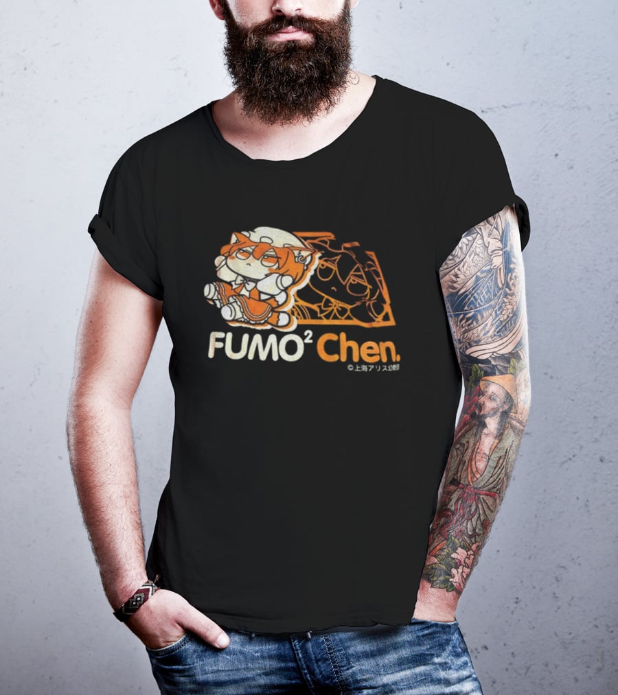 FUMO² Chen Touhou Project Cartoon Meme T-Shirt