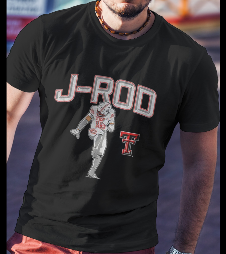 J-Rod Texas Tech Red Raiders Football 2025 Jacob Rodriguez T-Shirt