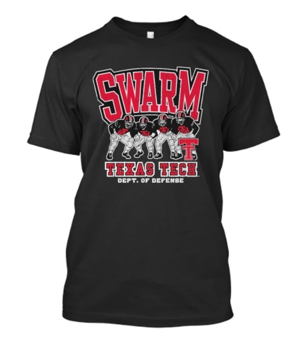 Texas Tech Swarm Dept Of Defense Red Raiders T-Shirt